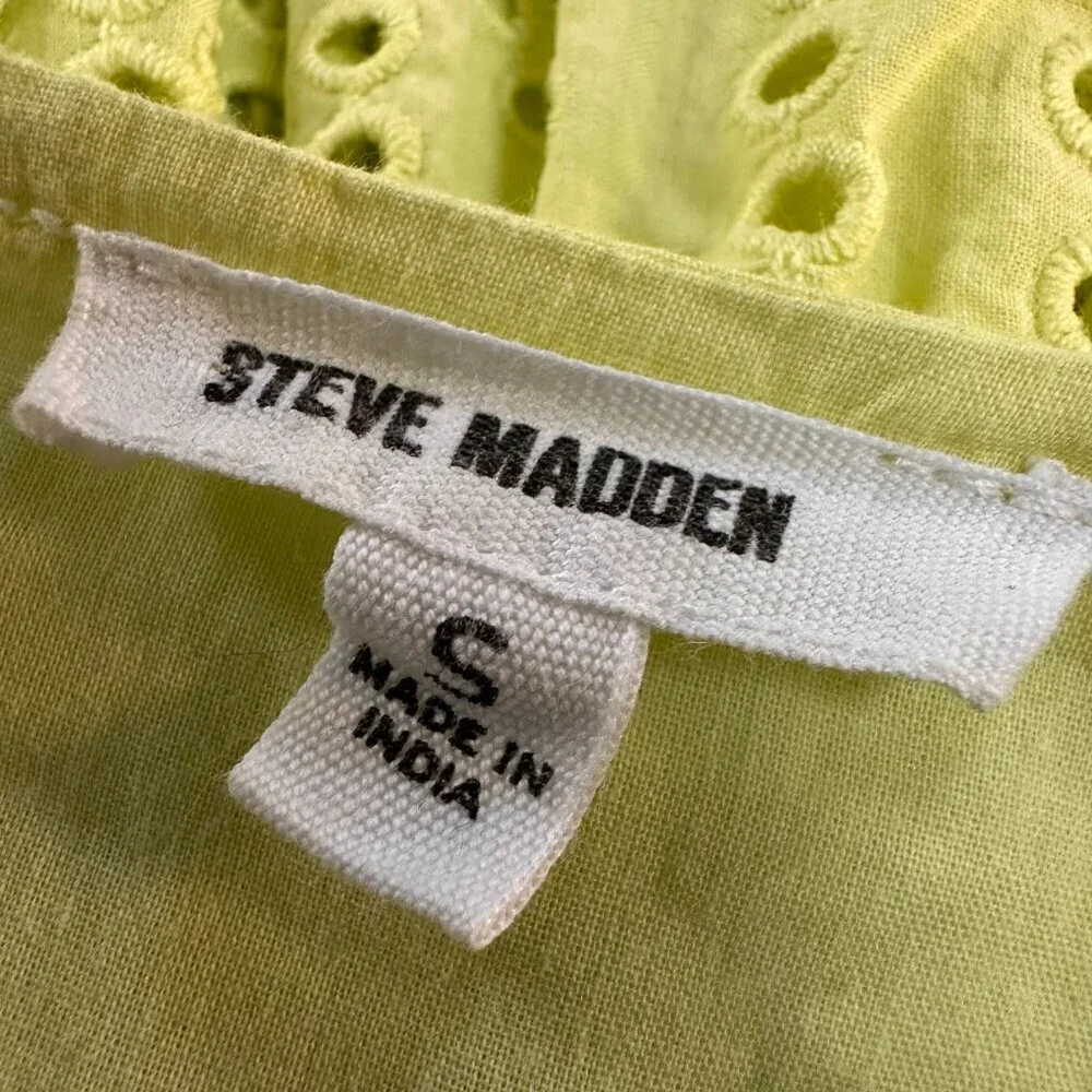 NEW Steve Madden Raquelle Dress, Lime Green, Small